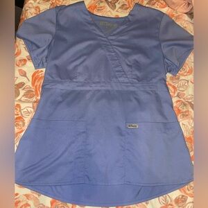 🩺 Grey’s Anatomy by Barco Scrub Set – Size Medium – Ceil Blue – Well Loved